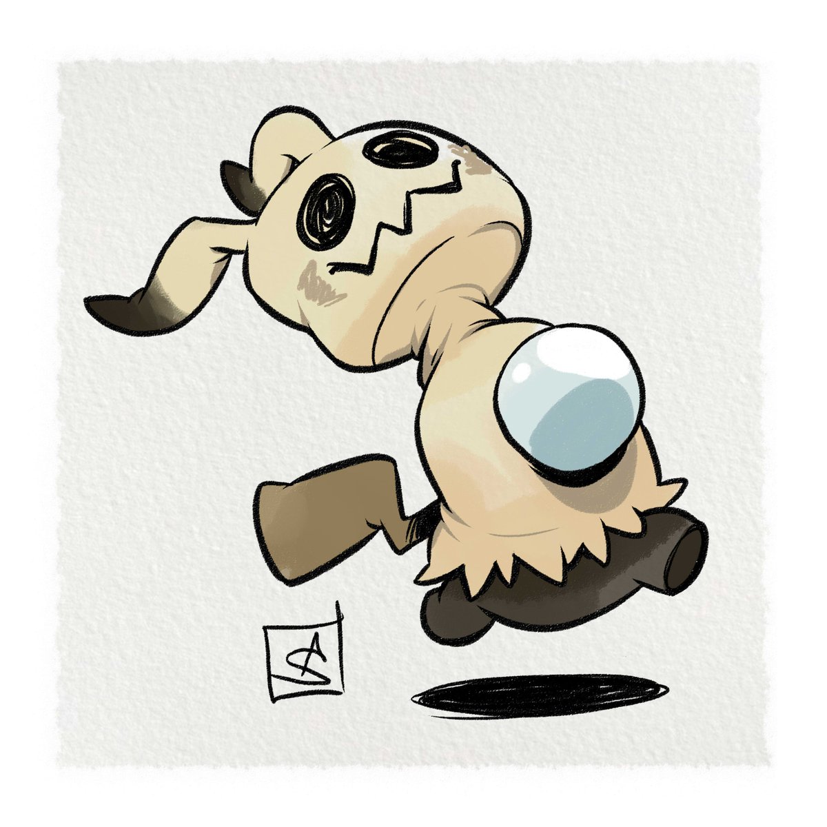 Orangesdeen on X: Shiny Mimikyu swords dance  / X