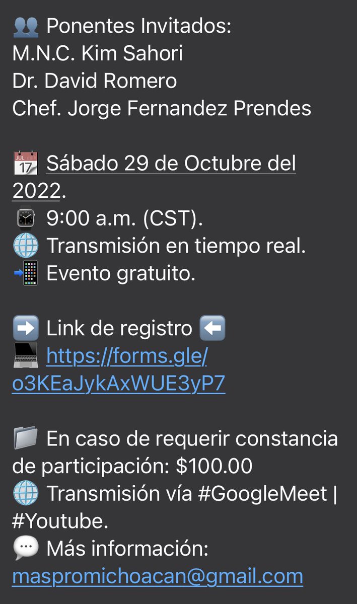 MasproAC's tweet photo. Maspro Michoacรกn A. C. y el Colegio Mexicano de Nutricionistas comenut AC invitan a su 2da. #JornadaIntegralDeAtenciรณnIntegral, con enfoque nutricional, psicolรณgico y gastronรณmico ๐ฉ๐ปโโ๏ธ๐จ๐ปโ๐ผ๐จ๐ฝโ๐ณ.
#EnProDeLaSaludMultidisciplinaria #EnProDeNuestroProgreso ๐ค๐ผ๐ง https://t.co/ROWJ5n2cII