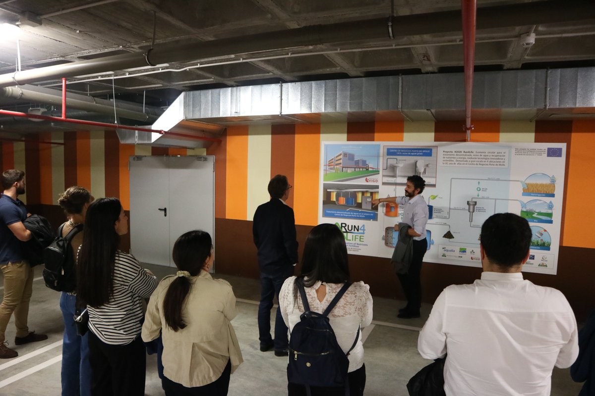 Finally, we had the opportunity to present the <a href="/RUN4LIFE_H2020/">RUN4LIFE</a> demosite and living lab in Porto do Molle <a href="/zonafrancavigo/">Zona Franca Vigo</a> in Nigrán. A decentralized wastewater treatment site and <a href="/REWAISE_EU/">REWAISE</a> project living lab where <a href="/aqualia/">aqualia</a> R&amp;D team continues testing technologies...