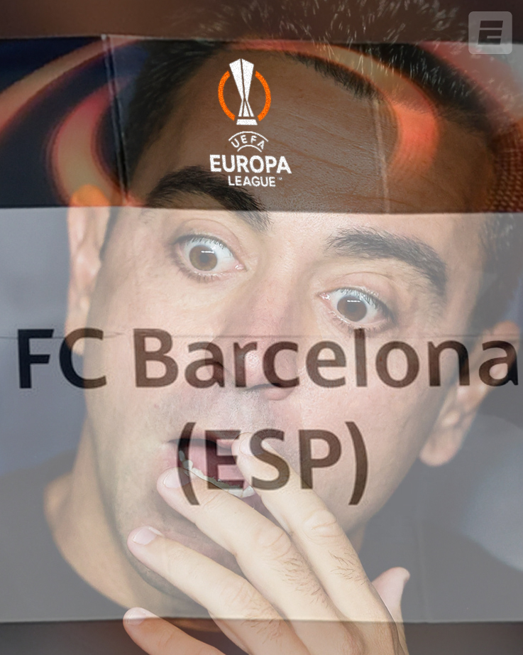 ESPNFC's tweet photo. BARCELONA ARE BACK IN THE EUROPA LEAGUE 😱 https://t.co/hROJxQcpBZ
