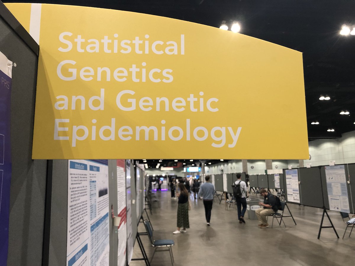 Don't know you, but I'm more excited about the posters than the talks. Looking forward to many inspiring conversations and discussions! #ASHG2022 #poster