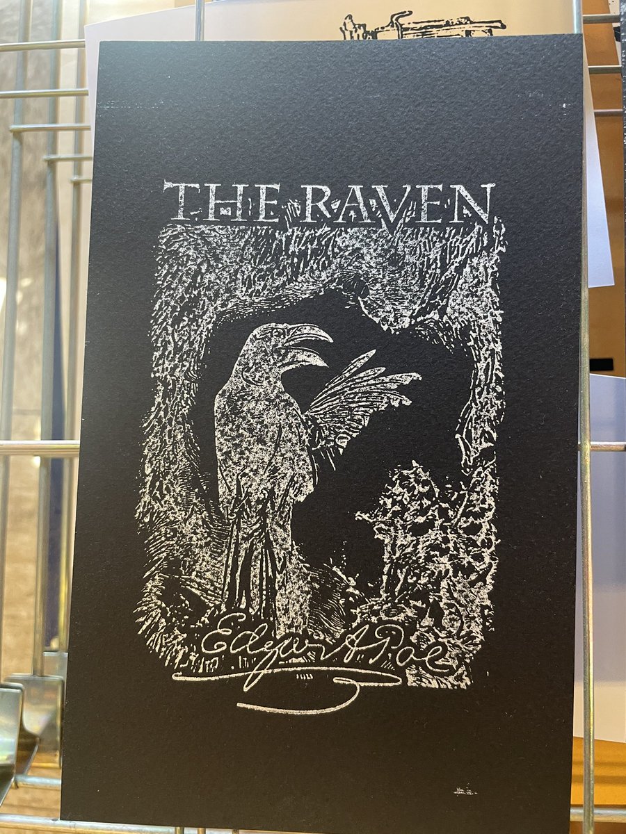SkeuomorphPress's tweet photo. Here’s a little sneak peek of the print staff have been prepping for this Sunday’s Halloween Open Hours @ChampaignFabLab — come visit on 10/30 between 1-6pm! https://t.co/fodpgqy0Ug https://t.co/e8bueFuQjN