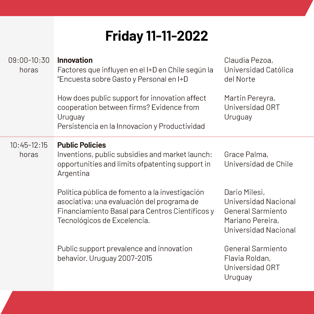 conf_RIE2022's tweet photo. ¡Tenemos programa!💫

Revisa los detalles de las jornadas de la próxima conferencia RIE e inscríbete para participar 👉 https://t.co/8OP62TBXIU

@alianzaefi @el_bid @fenuchile

#competencia #economía #innovación #FEN #economía #industria https://t.co/75jNLp42r7
