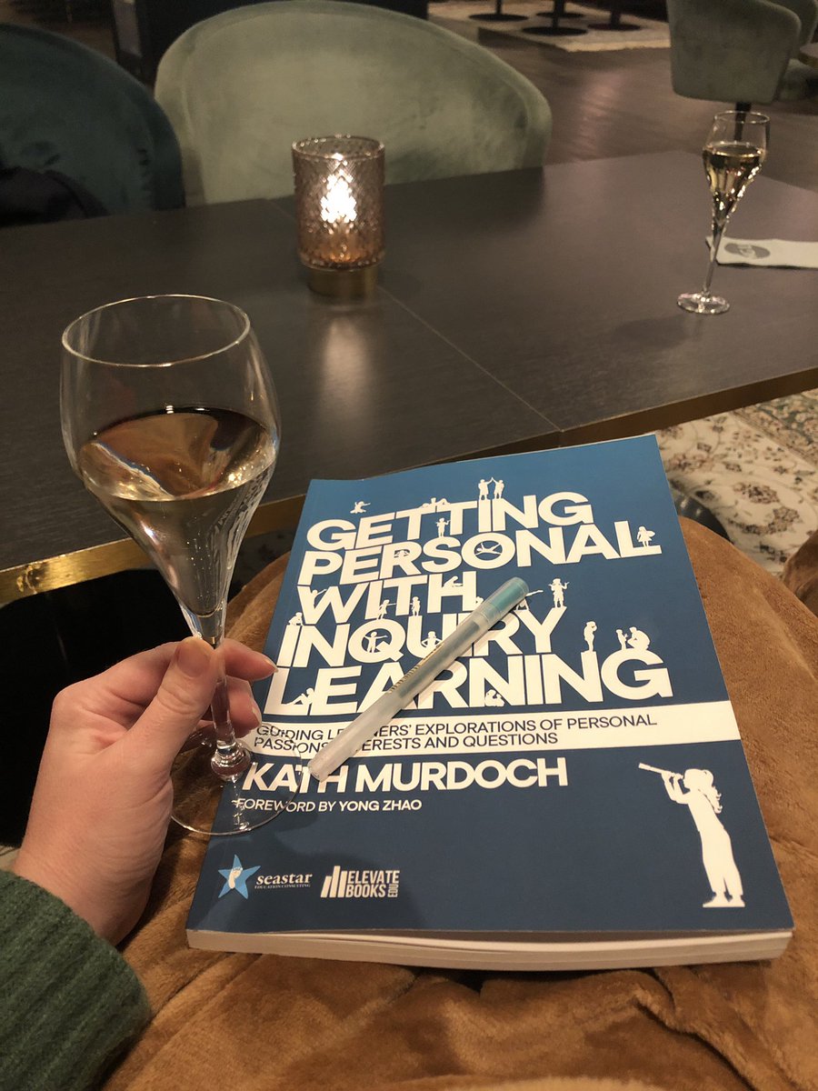 Bubbles &amp; books! 

#LearningJourney on the ferry from Stockholm to Helsinki. 

Preface: “take the passions of young children seriously and honor them in the context of daily classroom life.” 🧵

Slow progress as each sentence is oozing with wisdom to reflect on! 

@kjinquiry