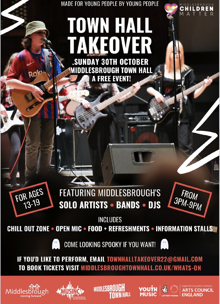 Great event happening at Middlesbrough Town Hall! See you there! <a href="/YouthVoiceMbro/">Middlesbrough Children Matter</a>