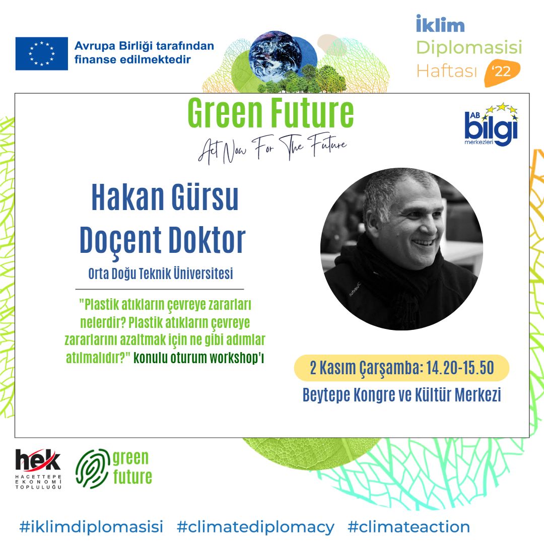 greenfuture_eu's tweet photo. Etkinliğimizin 2 Kasım Çarşamba günü ikinci Workshop'ını Sn. Hakan Gürsu ile saat 14.20-15.50 arasında Beytepe Kongre ve Kültür Merkezinde gerçekleştireceğiz.
#climatediplomacy
#iklimdiplomasisi
#climateaction
#eudelegationtur
#abbilgimerkezleri
#abbmankara https://t.co/FXpzonEg4Y