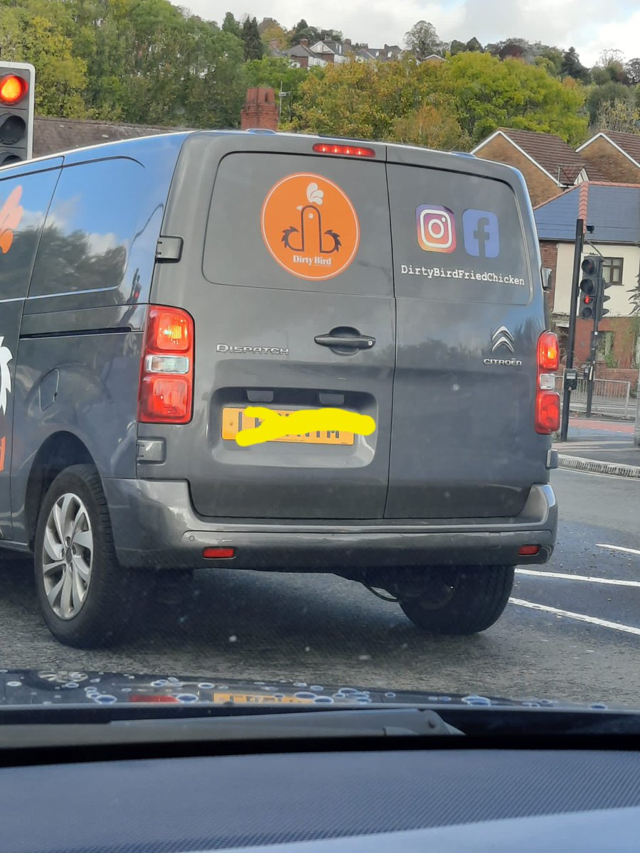 Gross oversight or marketing genius? The fact that I've just posted on Social media suggests I've answered my own question. #dirtybirdchicken