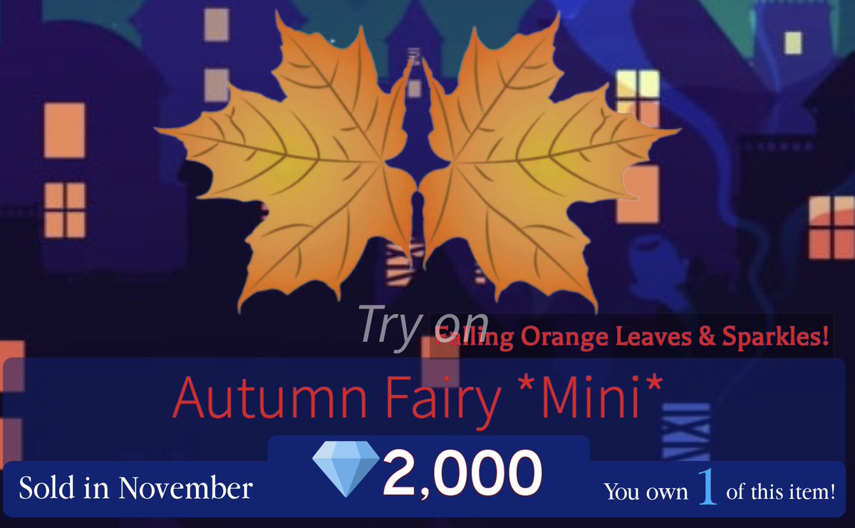 rhscheduled's tweet photo. 🍂 As time marches on, the leaves change color without your notice..

In 2 days (on Halloween), 8 autumn wings and 6 DOTD items will be returning! 

#royalehigh #rhteaspill #cybertea #beatea https://t.co/A6MVRkYpOl