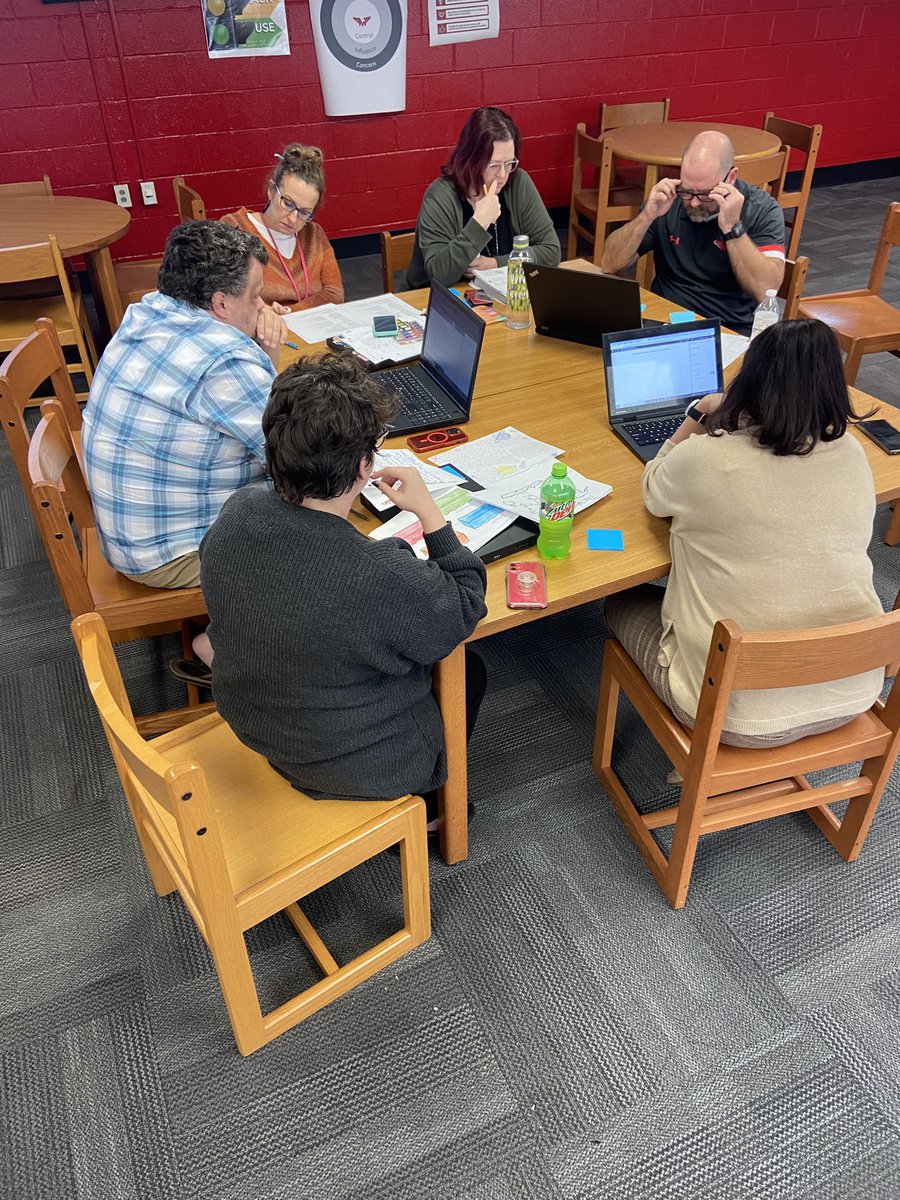 PLCs spent time in PD today seeing evidence of mastery in student work samples. #itsagreatdaytobearedhawk <a href="/AGHoulihan/">Andrew G. Houlihan</a> <a href="/UCPSNC/">Union County Public Schools</a> <a href="/MomPrincipal/">SBatchelor</a> <a href="/blaise05/">Jonathan Tyson</a>
