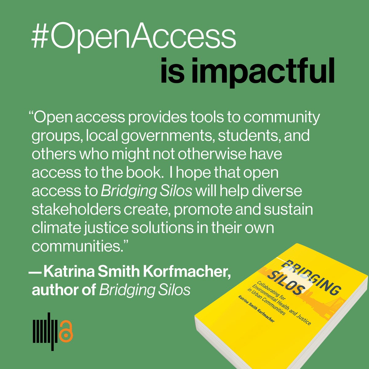 Because #OpenAccess empowers.

#OAWeek | #OpenForClimateJustice

mitpress.mit.edu/collections/op…

<a href="/UR_Med/">UR Medicine</a> <a href="/UofR/">University of Rochester</a>