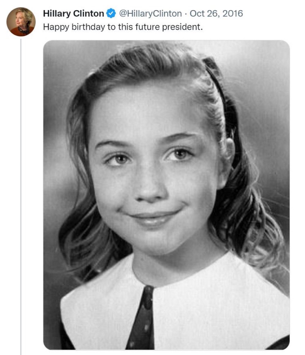 It's Hillarys birthday today. She is 75. Do you think she will ever be president?