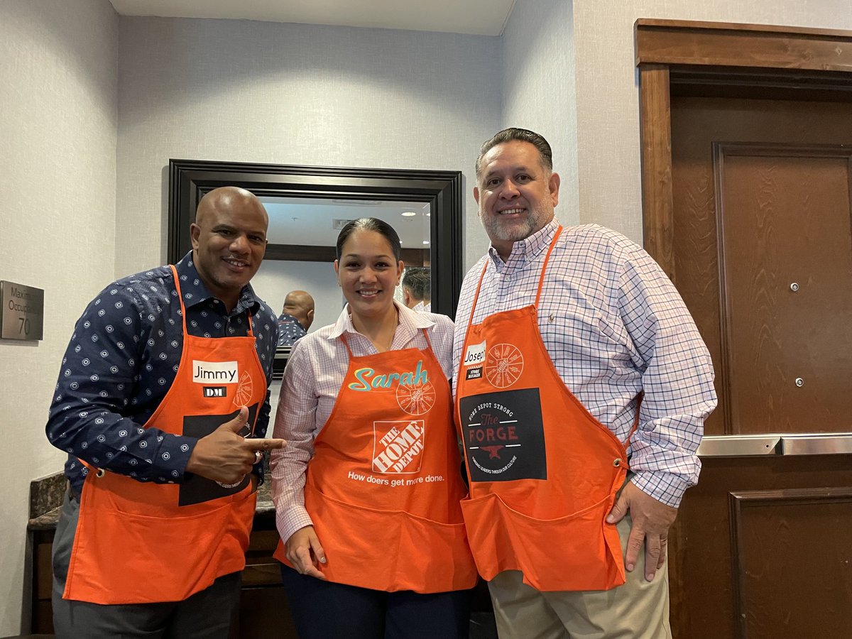 The one and only Jimmy Lewis with Sarah from  HDI supporting D6 Lead In. Great time with great people