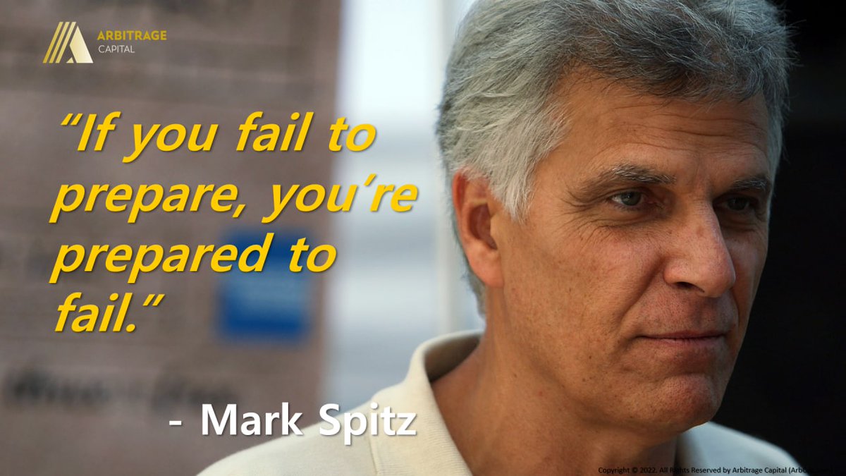 ArbCapGlobal's tweet photo. "If you fail to prepare, you're prepared to fail." - Mark Spitz

#MarkSpitz #SportsLegends #Sports #SportsArbitrage #ArbitrageTrading #ArbitrageCapital #ArbCap https://t.co/oYVCW3Nmlo