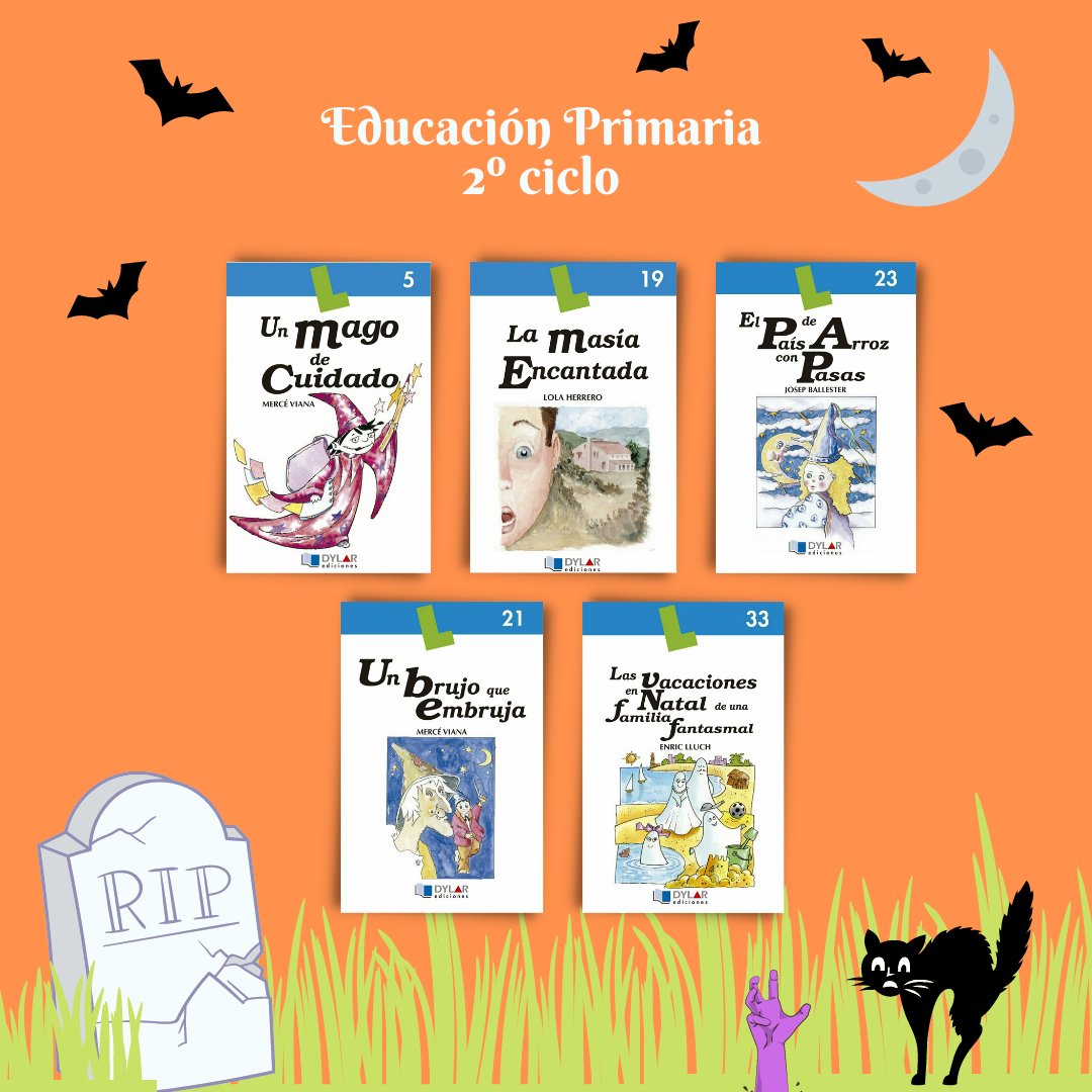 DylarEdiciones's tweet photo. Lecturas por edades 🎃 Especial Halloween 🎃
Packs disponibles en la web👻👻👻

👇👇👇👇👇👇👇
https://t.co/SD4tHkDfmo

#halloween2022 #Halloween https://t.co/1bPuUalZvy