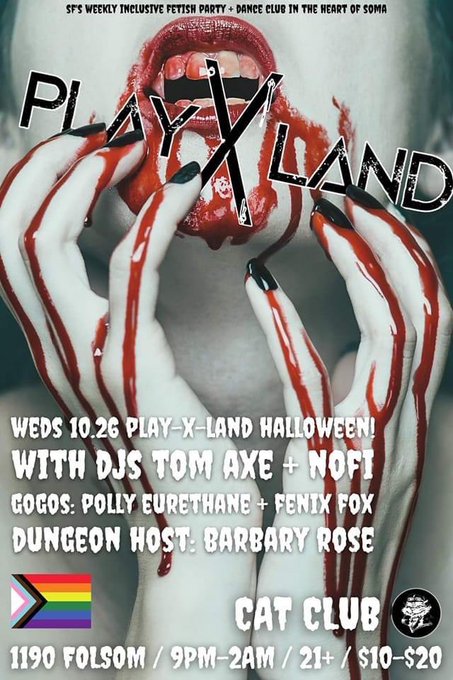 Come get spooky with me tonight at @PlayXLandSF1 😈👻 https://t.co/BiqHdLsIYs<a class="tags" target="_blank" title="On Twitter" href="/?out=eyJ0eXAiOiJKV1QiLCJhbGciOiJIUzUxMiJ9.eyJpYXQiOjE3MjIxMTQxNDEsImlzcyI6InR3cG9ybnN0YXJzLmNvbSIsIm5iZiI6MTcyMjExNDE0MSwiZXhwIjoxNzUzNjUwMTQxLCJyZWRpcmVjdF91cmwiOiJodHRwczovL3R3aXR0ZXIuY29tL1BsYXlYTGFuZFNGMSJ9.iUsPWq4IJcFS-ZhjFl1CVgcoUEINExD6P8IZgrzvGYRMqFVEhHqqq4dQ_vM6i6qNP5OaJU6BppH10aIHkaZu3Q">@PlayXLandSF1</a><a href="/tag/folsomstreetfair"class="tags"><span>#folsomstreetfair</span></a>