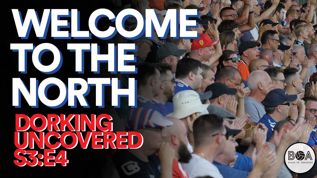 🎥NEW EPISODE🎥 The next episode of #DorkingUncovered is now live on Patreon. It's 22 minutes longer there too! Dorking head to Oldham in their biggest league fixture ever... patreon.com/bunchofamateurs