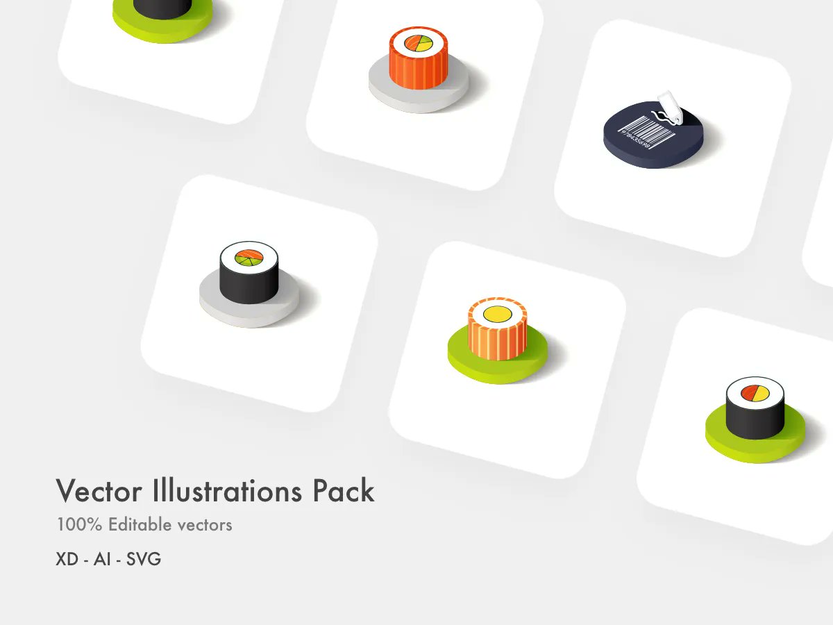 Download Vector Pack Illustrationsmade by James Cruz at: 👉 uplabs.com/posts/vector-p…