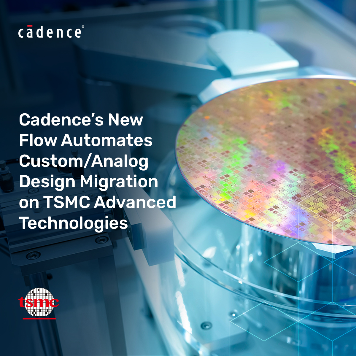 Exciting news! Cadence’s new Virtuoso flow automates custom/analog design migration on TSMC advanced technologies and reduces design cycle time by more than 2.5X. Read the press release here >> bit.ly/3TV7pRb