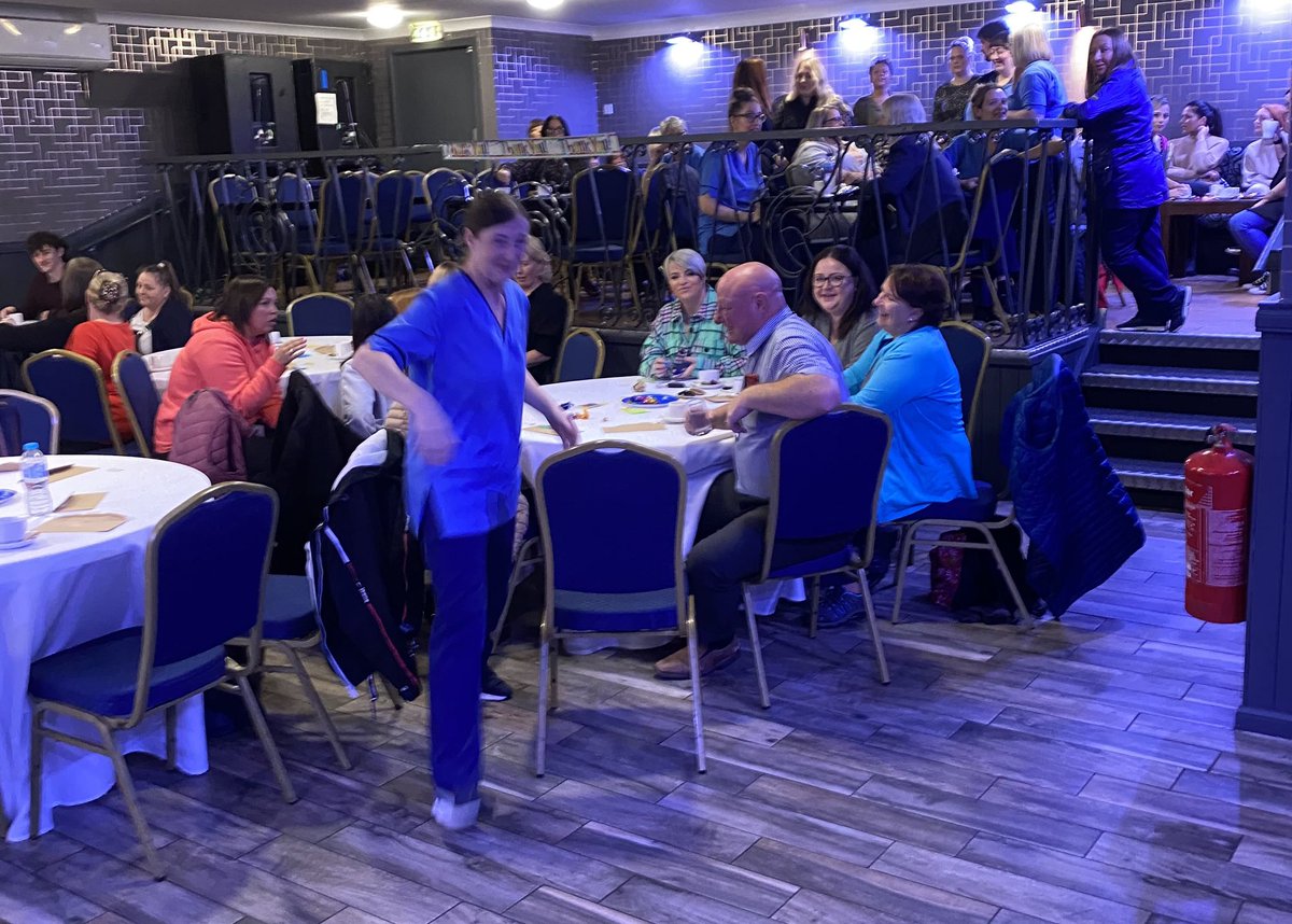 Fantastic to see Addiction Services staff together at our thank you event, courtesy of <a href="/FifeHealth/">Fife Health Charity</a>. Proud to be part of such an amazing team! #teamfife <a href="/FifeHSCP/">Fife Health & Social Care Partnership</a> <a href="/nhsfife/">NHS Fife</a>