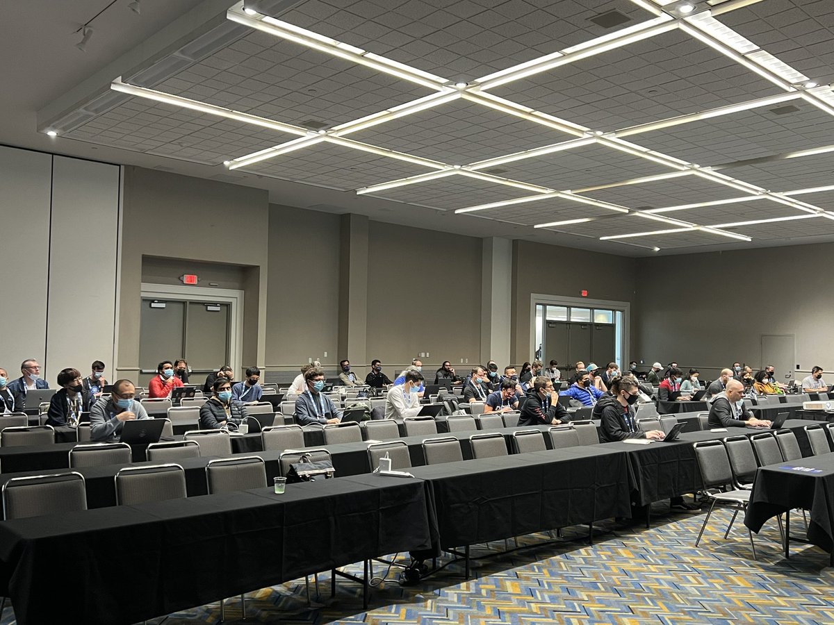 Write a CAPI provider from scratch!
Come to room 330AB for the tutorial that’s happening right now!
<a href="/fruit_case/">Richard Case</a> walking us through the steps!
#kubeconNA #clusterapi