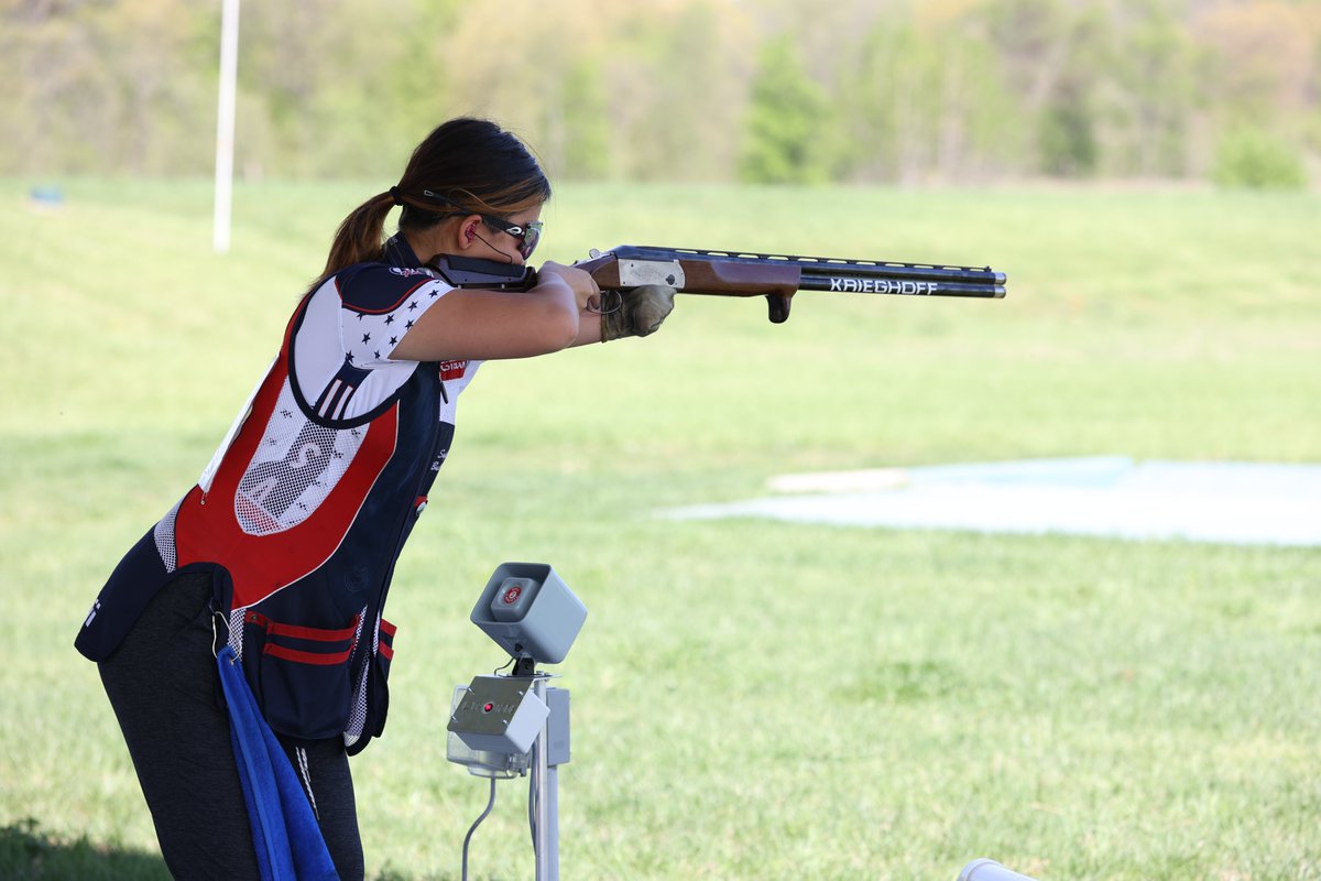 USAShooting's tweet photo. #MeetYourParaWorldsTeam! Sophia Bultema, Brandy Elrod, and Becky Noble are your Womenโs Trap Team for the 2022 WSPS World Championships! ๐บ๐ธ๐
#USASWorlds #TeamUSA https://t.co/0HTJAGdMiv