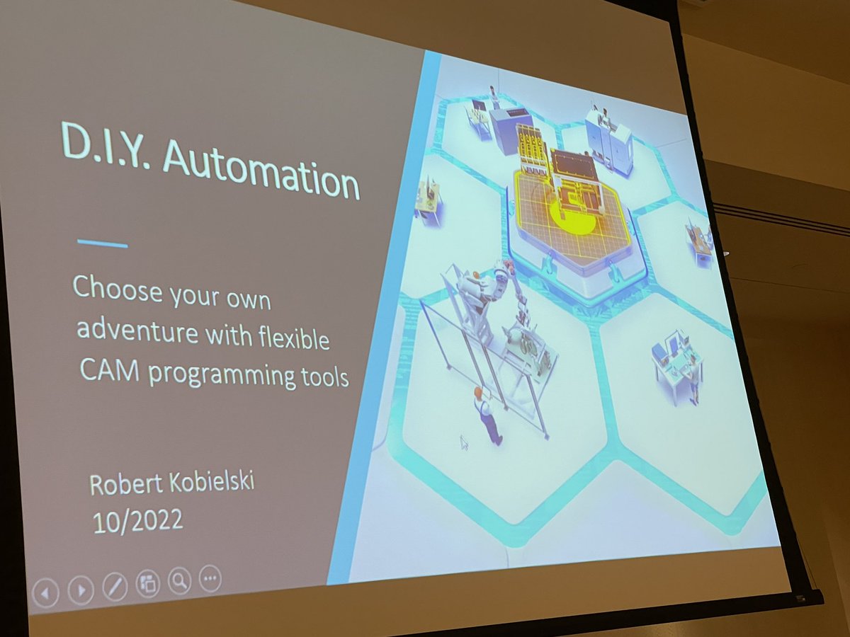 GailNow's tweet photo. Next up…
Robert Kobielski - DIY Automation !
@_investwe @AutomateCanada: Emerging Technologies in Automation Conference & Trade Show
@StClairCollege @autodesk
#EmergingTech2022 #WindsorEssex #PowerofAutomation https://t.co/MvEtJqLOnA