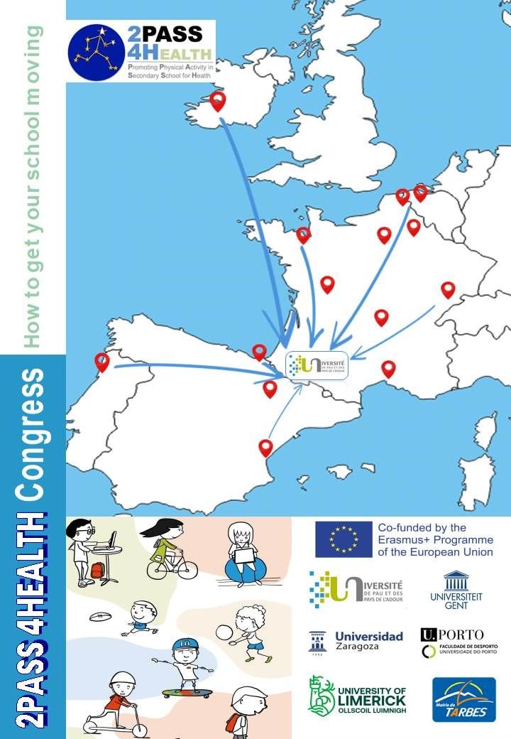 Congrès 2PASS-4health 1 &amp; 2 Décembre: la carte des communicants !
Inscriptions possibles jusqu'au 20 Novembre. 
ode.univ-pau.fr/fr/enquetes/p4…
Traduction simultanée Anglais-Français. Programme détaillé bientôt disponible !
#erasmus #sport #enmodecongrès