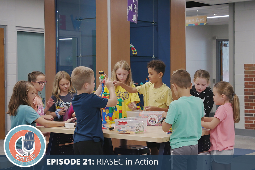 3rd graders at Mason Elementary use the Tinker Lab to explore the RIASEC themes. 

Teacher Katie Prideaux in on LSR7's Summit Up podcast to talk about what those activities look like. #R7Proud

🎧Listen:
Apple Podcasts: podcasts.apple.com/us/podcast/epi…
Spotify: open.spotify.com/episode/4AIGpb…