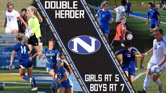 GAME DAY! District XI Playoffs start today for both girls &amp; boys soccer teams! Come support our athletes today at Andrew S. Leh Stadium! Girls at 5pm, Boys at 7pm 
💙🦅⚽️ #GoBlueEagles <a href="/nahsboyssoccer/">NAHSBOYSSOCCER</a> 
<a href="/NAHSBlueEagles/">Nazareth Athletics</a> @NazHSPrincipal
