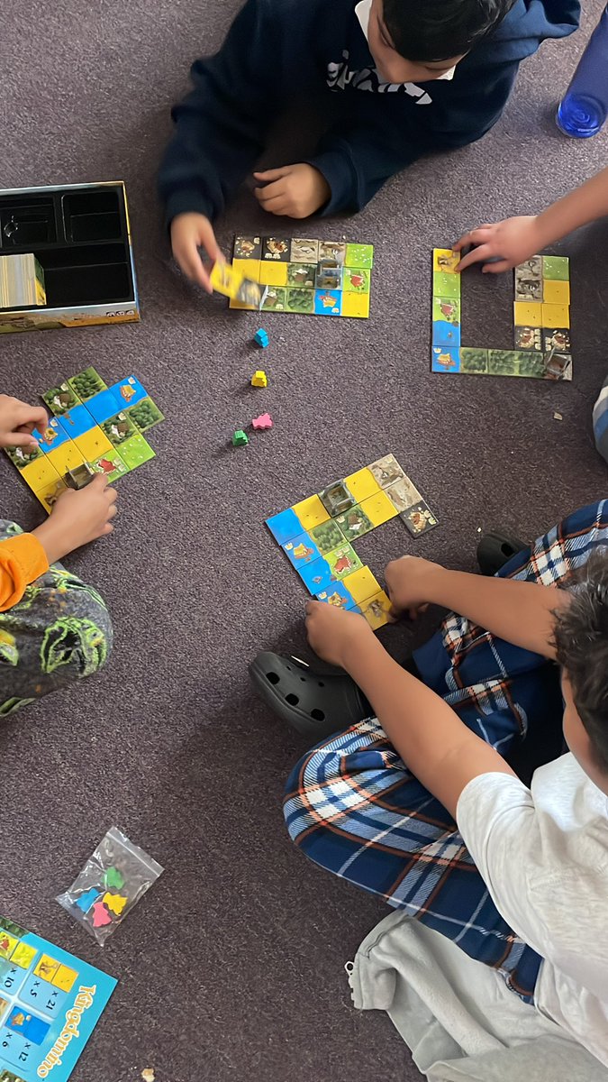 FF_Gifted's tweet photo. @FFES_PWCS 5th grade gifted students learned how to play Kingdomino today! https://t.co/lLqNeJrSOc