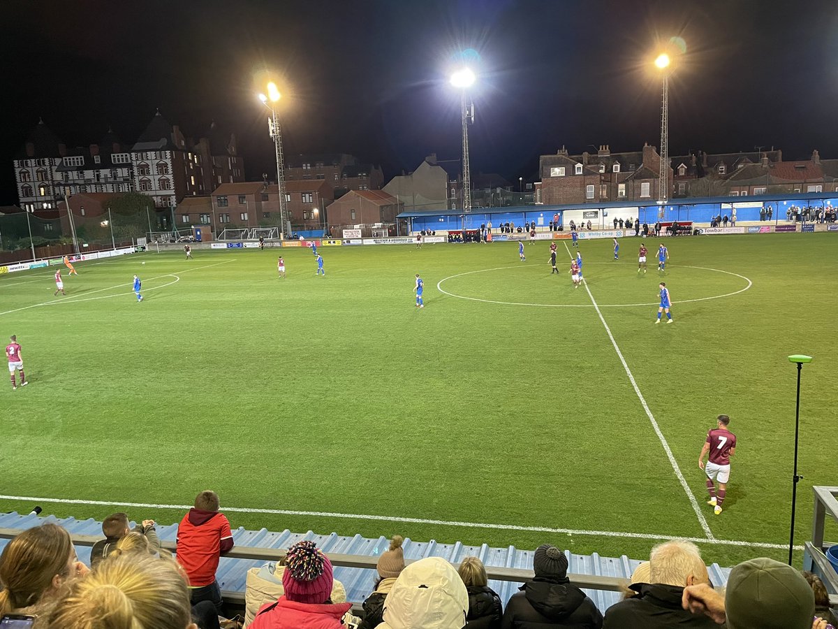 Lovely evening in Whitby, hopefully a win #CmonYork