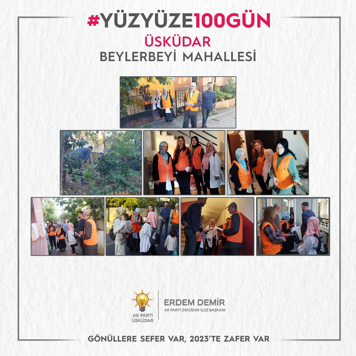 Üsküdarımızda bugün, 📍Beylerbeyi mahallemizdeki esnaf ve komşularımızı ziyaret için sahadaydık. Emeği geçen teşkilat mensuplarımıza teşekkür ediyorum. #YüzYüze100Gün @osmannnurika