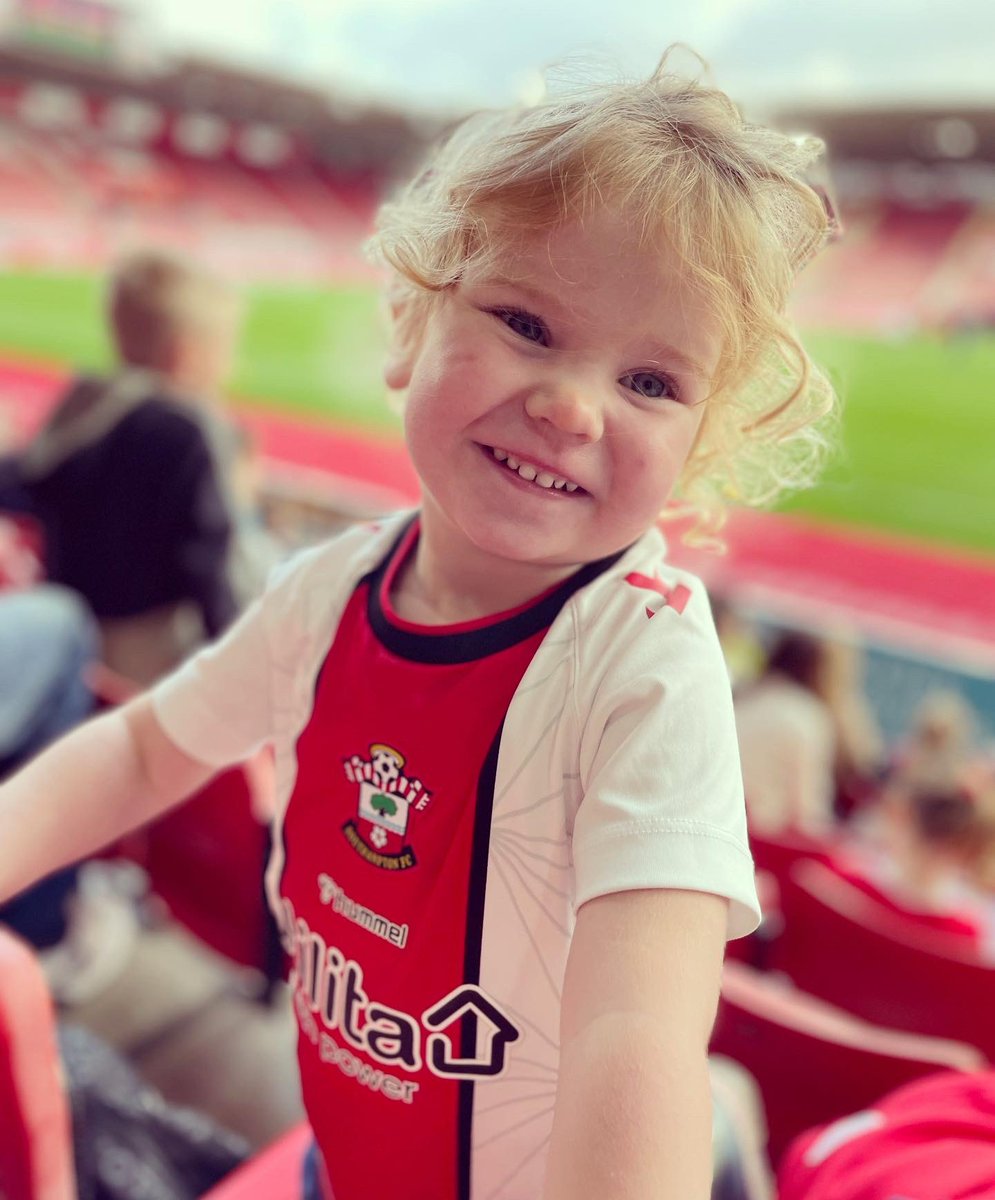 First time at St Mary’s today for this one 😇 #SaintsFC #reine #upthesaints <a href="/SouthamptonFC/">Southampton FC</a>