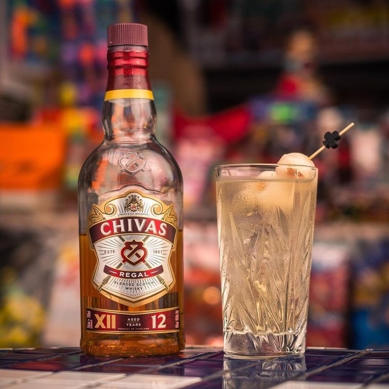 The rich taste of honey and ripe fruit makes Chivas 12 the perfect addition to Mama Diam’s Lychee Highball. Tag us in your next Chivas Highball creation!