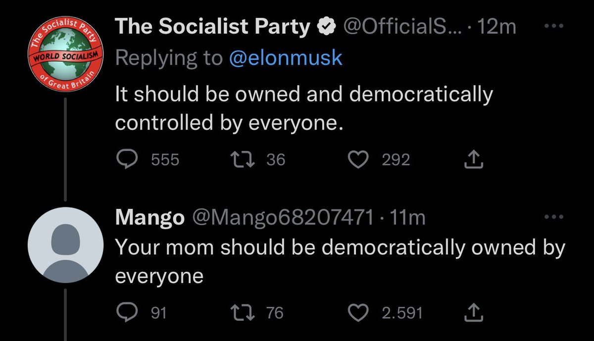 Socialists have a hard time on twitter