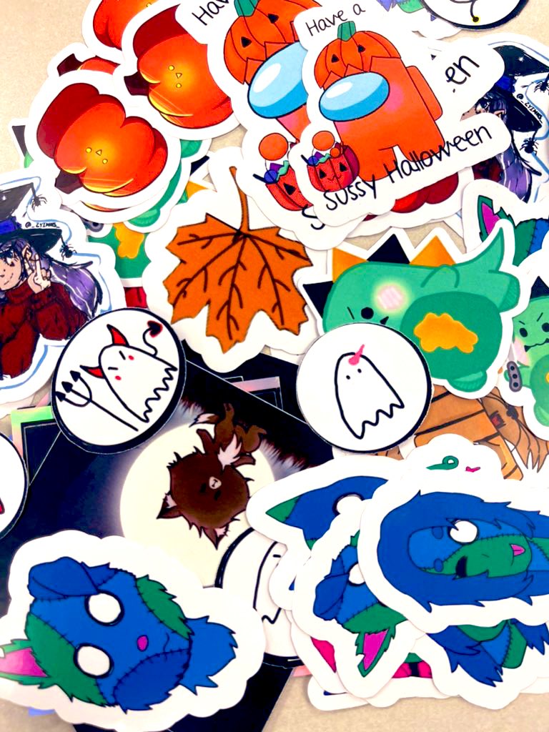 Make sure to check out our spooktacular sticker sale outside the PAC tomorrow and Friday during lunch! $1 each 🎃👻