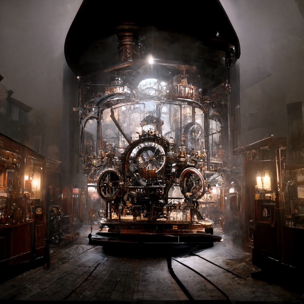 infinityEngines's tweet image. Engines of time 
#aiArt inspired by the books of The Infinity Engines.

#time #timetravel #doctorwho #steampunk