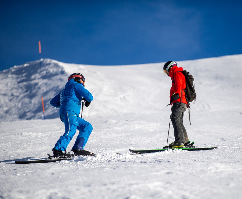 What do you want to learn this ski trip?

Booking a 1 on 1 private lesson is the best way to focus exactly on what you want develop. Skiing with one of our awesome team you will iron out bad habits, make improvements and discover more of the mountain.