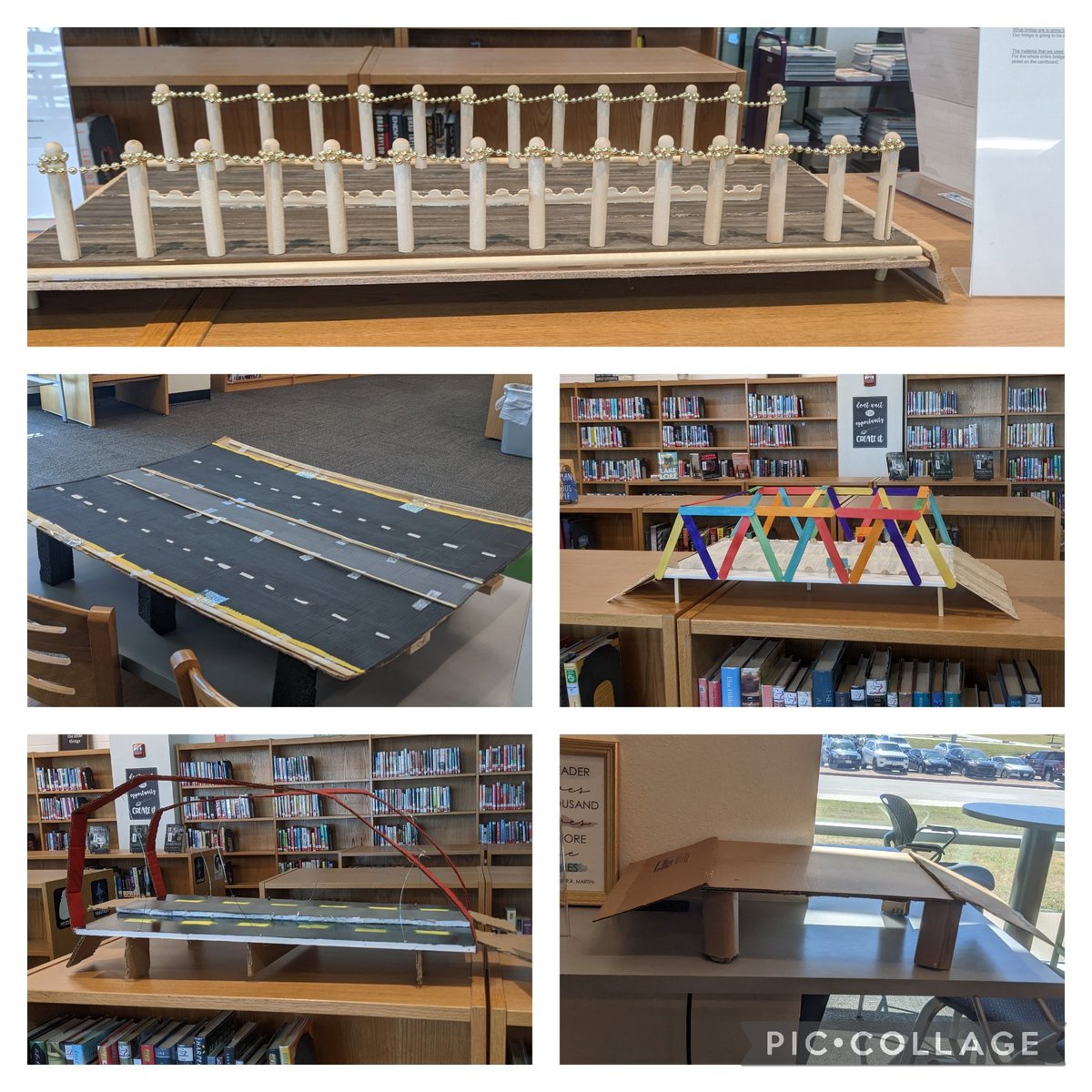 Mr. Herrera's Principles of Engineering students have designed and built bridges. They are currently on display at the <a href="/JarrellHS/">Jarrell High School</a> library. <a href="/Jarrell_ISD/">Jarrell ISD</a>