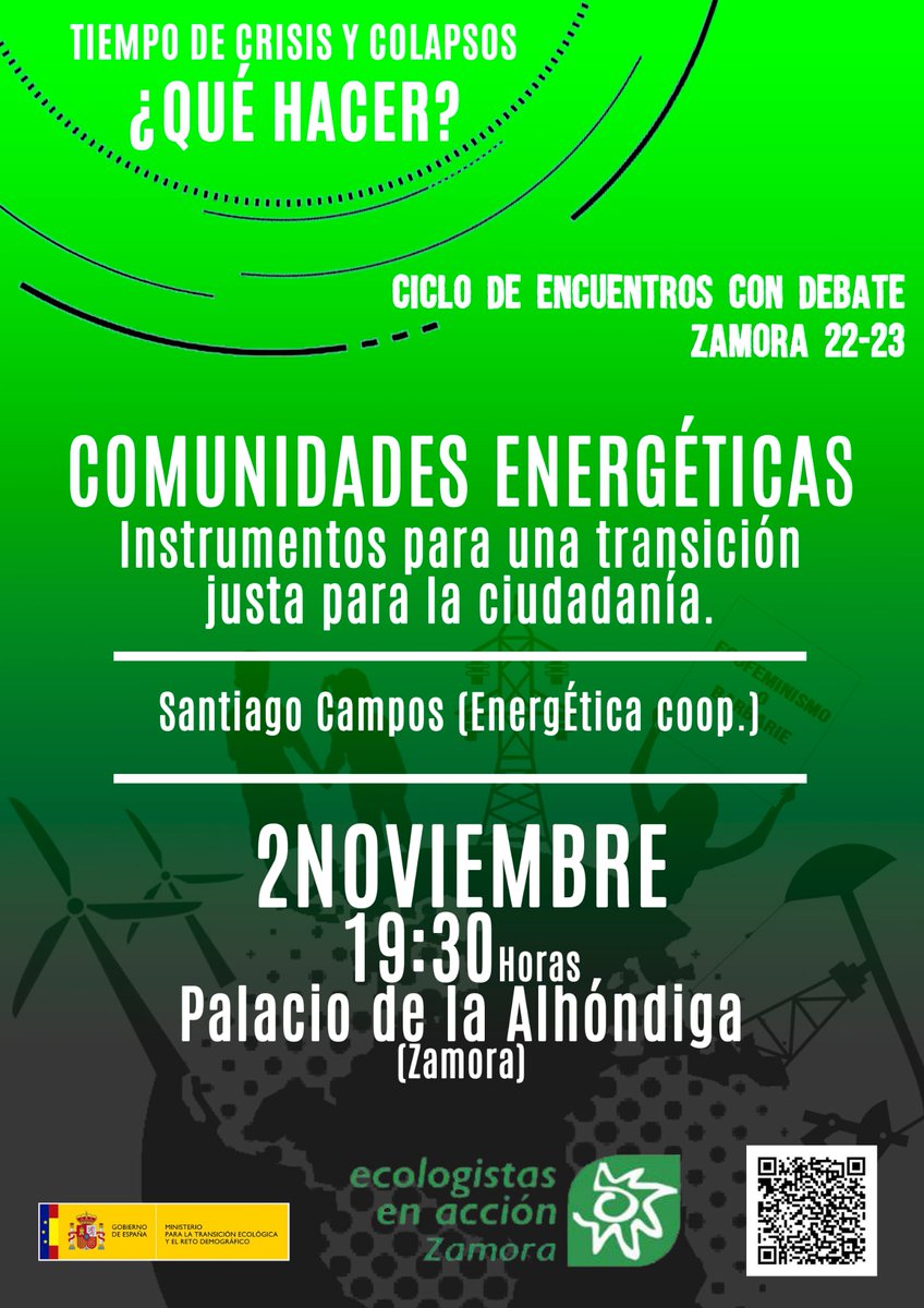 Ponemos en marcha un ciclo de encuentros y debates para reflexionar sobre las crisis actuales y las alternativas ciudadanas.
Como podéis comprobar, nos ayudará un plantel de expertos de lujo. 
(sigue)
eeazamora.org/articulo.php?a…