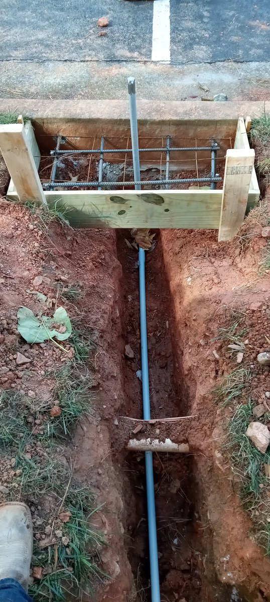 BeyondTheMaafa's tweet image. As EVs continue to become popular, #electrcians are making sure charging stations are accessible. Here is what the underground works look like. Comment below if you want to see the finished project (Next week).