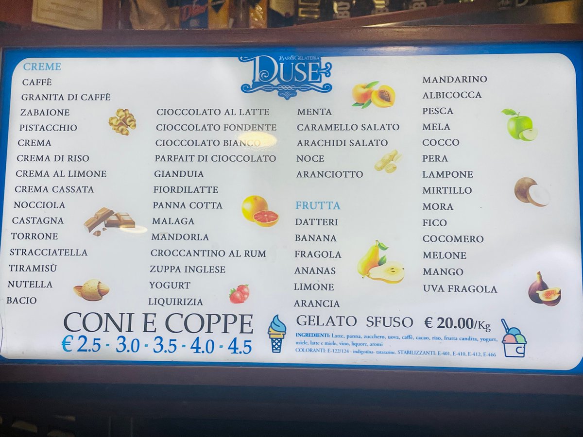 Mini-gelato review #Roma : Duse in Parioli. What’s better than gelato? Coffee+a mini scoop of Zabaione gelato at the family-owned gelateria Duse. The sample was too small for a full review but the combo was 5 ⭐️ H/t @megonomista