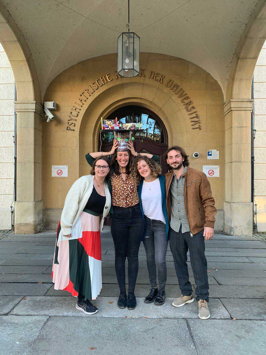 What a journey! Finally defended and celebrated my doctoral thesis on specific patterns of cannabis use as risk factors for psychosis. Thanks to my supervisors <a href="/koutsouleris/">Nikolaos Koutsouleris</a> <a href="/joseph_kambeitz/">Joseph Kambeitz</a> friends and family #phddefence