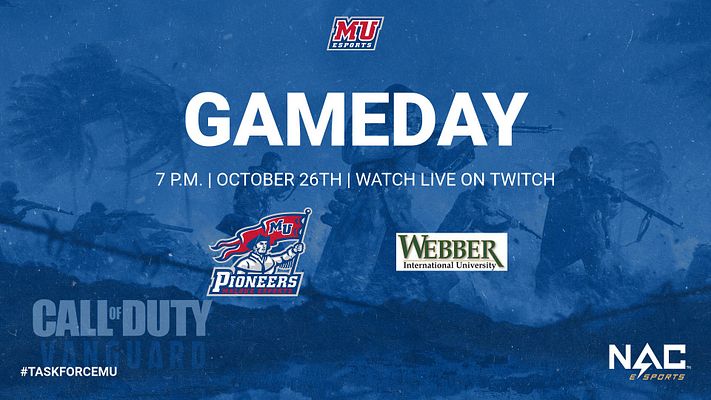 maloneuesports's tweet photo. Join us tonight in support of our Varsity Call of Duty team as they take on Webber International University at 7:00 P.M! Follow the action on our twitch stream by following the link to our twitch channel at https://t.co/x0CbWC7laB. #maloneesports #TaskforceMU https://t.co/0JJPu2TUki