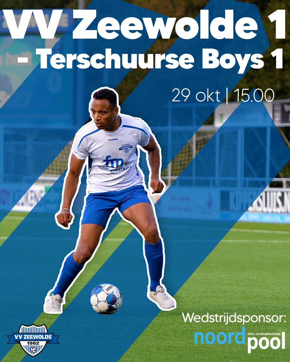 BC-lid Noordpool Airco- en Koudetechniek is zaterdag wedstrijdsponsor bij <a href="/vvZeewolde/">vvZeewolde</a> - <a href="/terschuurseboys/">Terschuurse Boys</a>