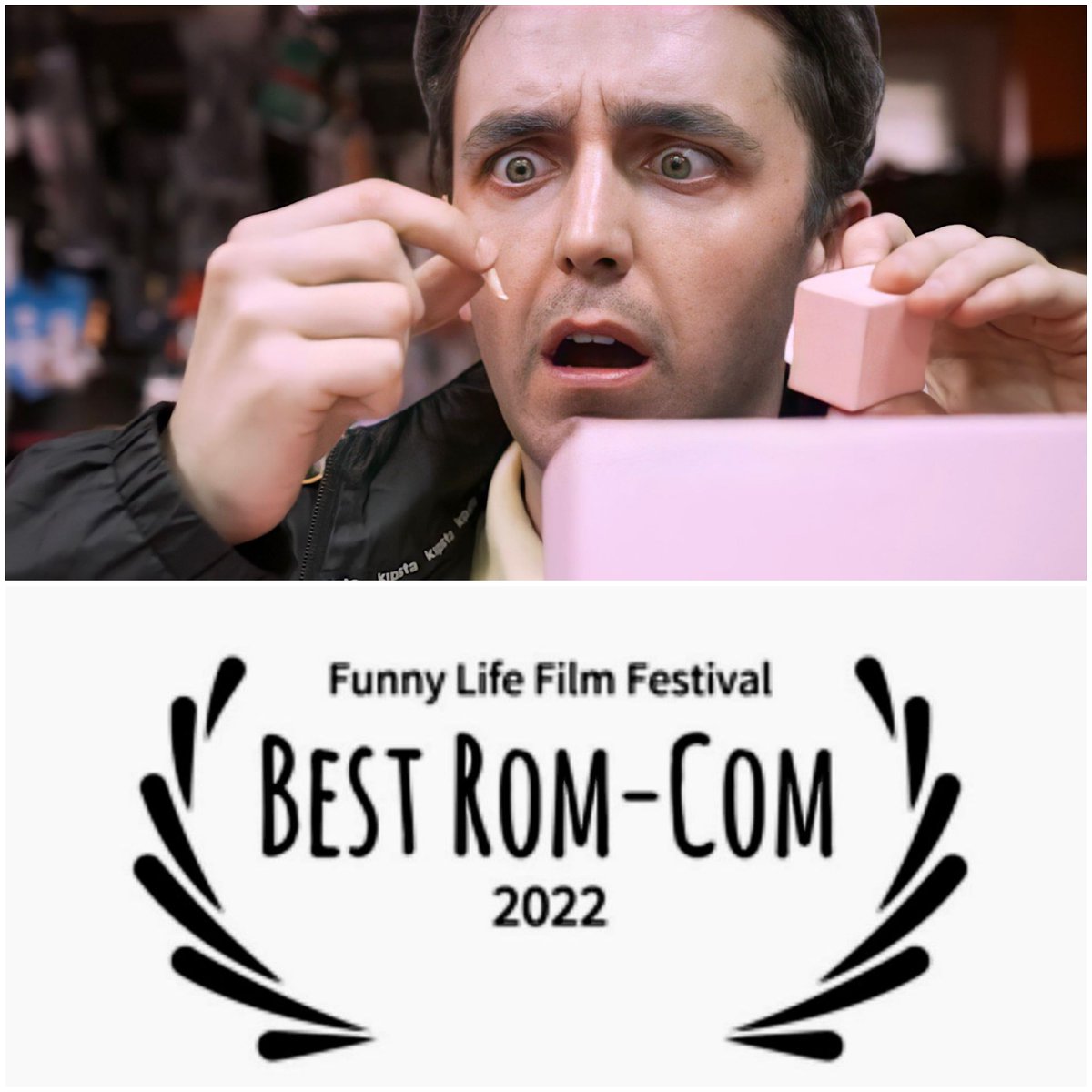 The WINNER for BEST ROM-COM is...

BYTE

Congrats <a href="/DeadlineFilmsUK/">Deadline Films</a> team for such a clever, funny screenplay and well executed comedy film, which made us and all the audience giggle! And an amazing performance by it's lead actor <a href="/itsdavidhepburn/">David Hepburn</a>!
