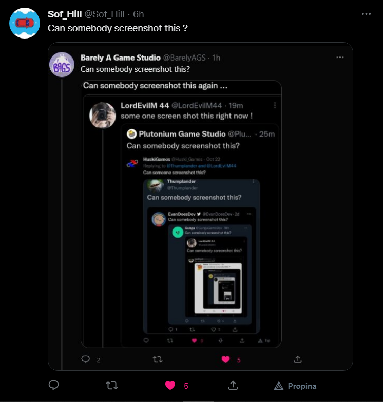 Can somebody screenshot this?