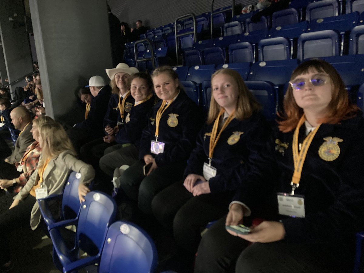Heading to the opening session of the 95th FFA Convention!