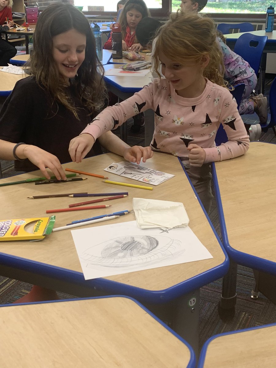 We love school-wide buddy activities as a way to build relationships across our school! #spway