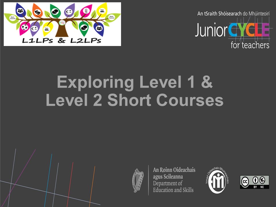 Thank you to over 100 teachers who joined our Webinar tonight 'Exploring Level 1 &amp; Level 2 Short Courses' 
A recording of the webinar along with a resources sheet is available at this link jct.ie/l1lp/cpd_suppo…